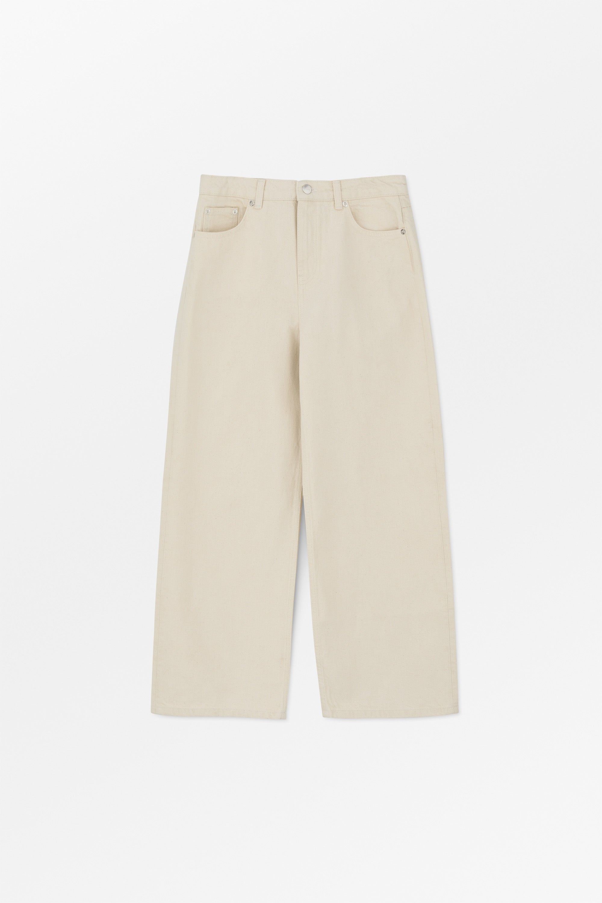 Skall Studio Taylor cropped jeans Jeans Ecru